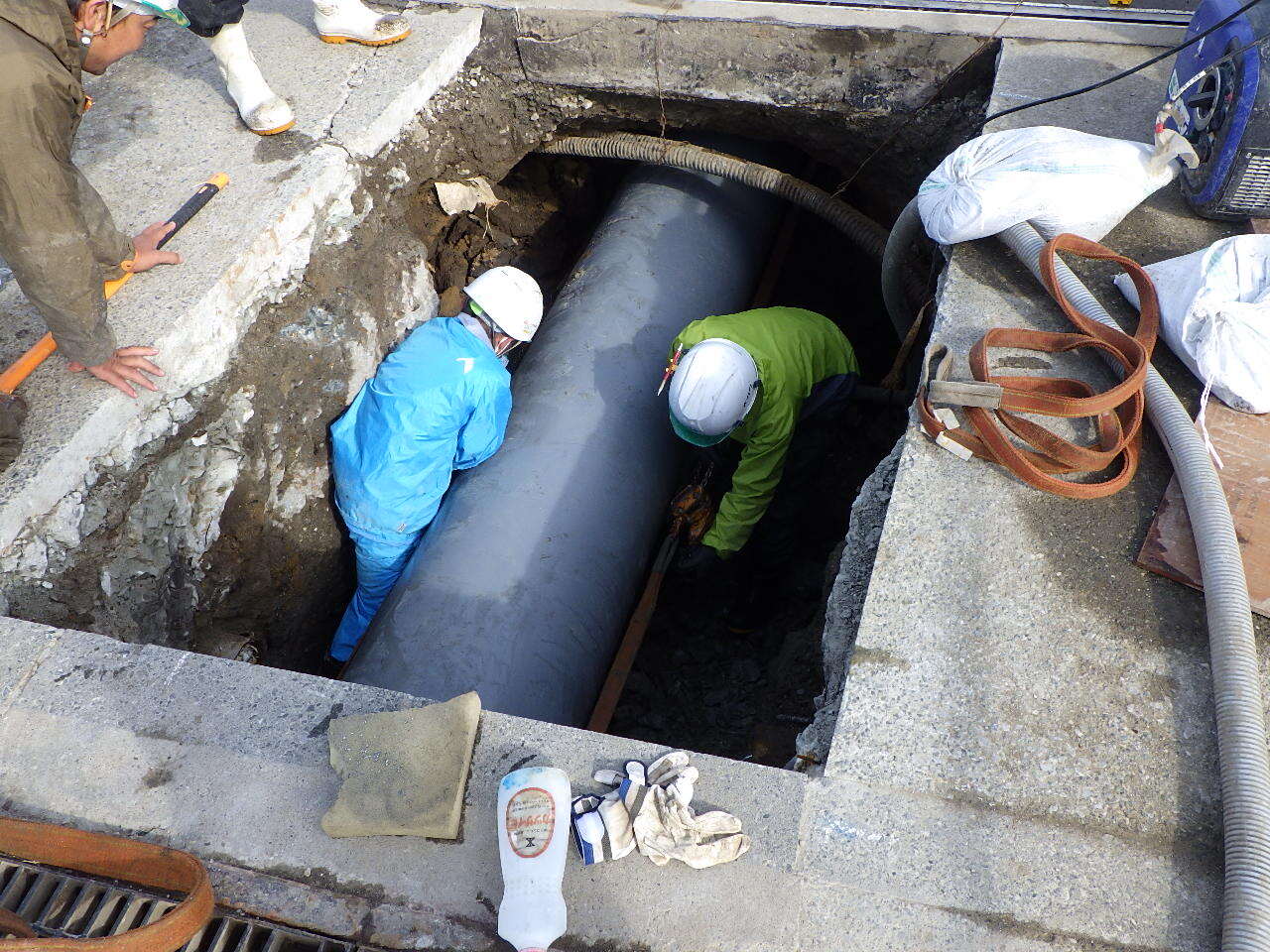 長坂地区長坂２丁目地内汚水施設小破修繕