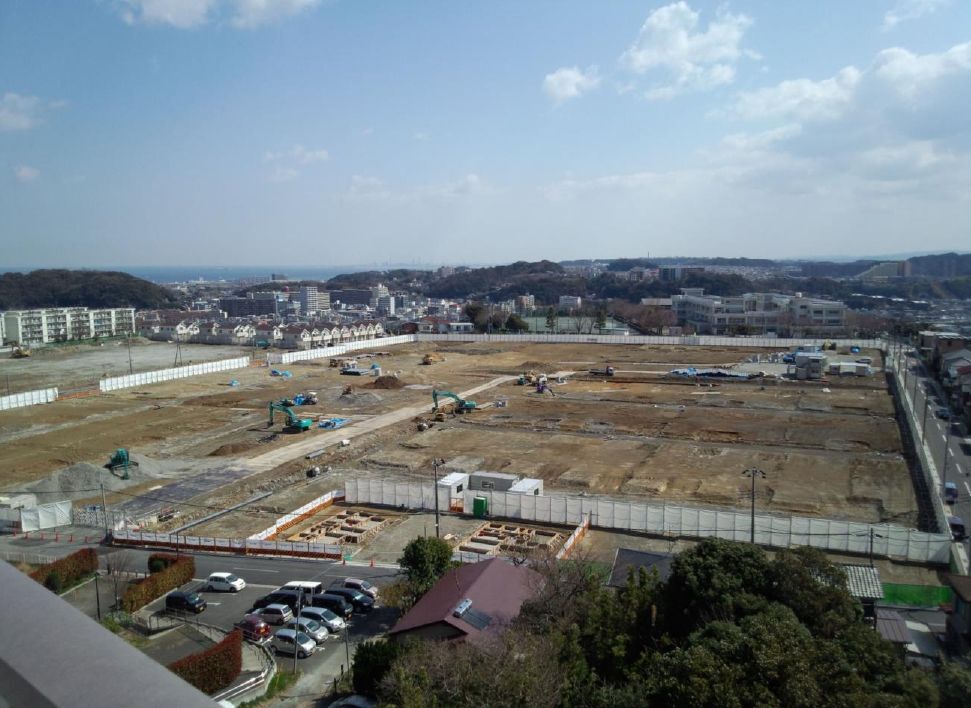 ライフアソート横須賀サンサタウン造成工事