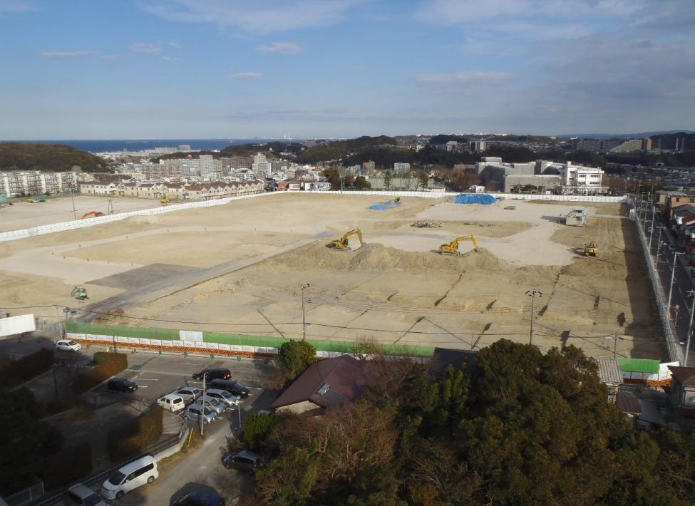 ライフアソート横須賀サンサタウン造成工事