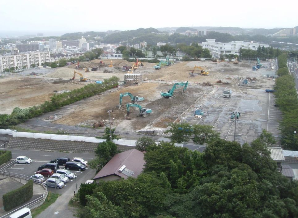 ライフアソート横須賀サンサタウン造成工事