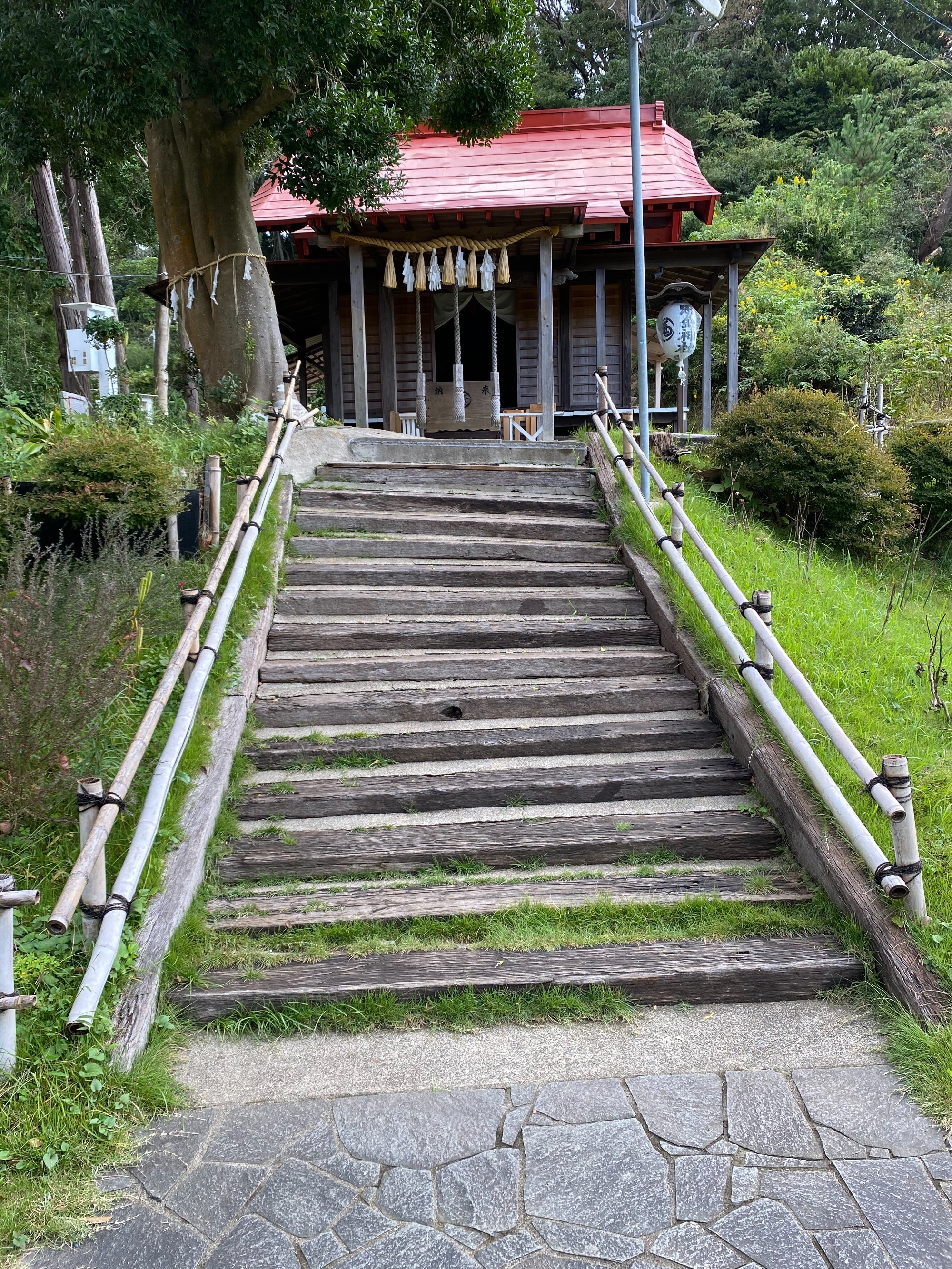 思金神社参道及び階段整備工事